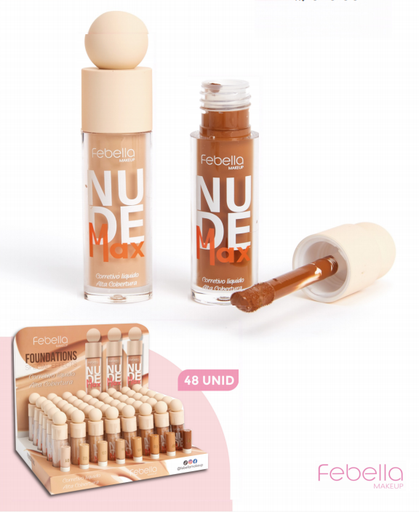 Corretivo Max Nude 48 UNIDADES