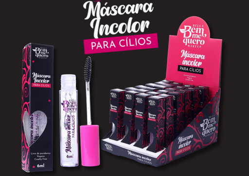 MASCARA INCOLOR CILIOS 24 UNIDADES