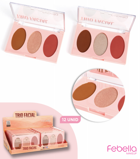Trio Fácial 3 Cors 12 UNIDADES