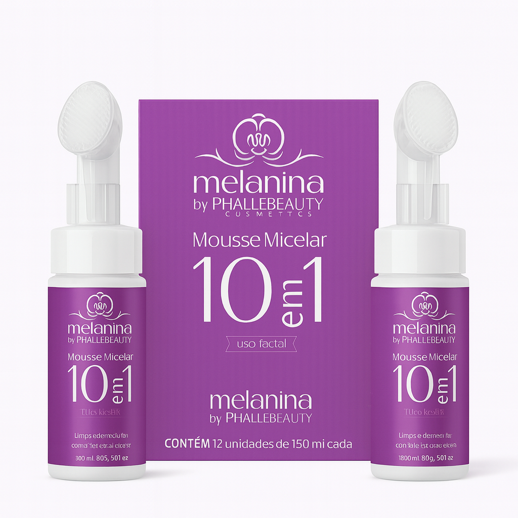 MOUSSE MICELAR 10 EM 1 150ML MELANINA UNIDADE