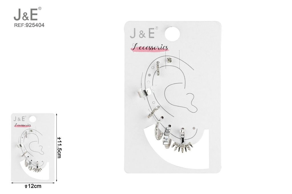 [6u/cx]Clip para cartílago de oreja - 7 pcs