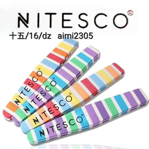 [AIMI-2305] [10u/cx] Lixa de unha de esponja – Diamante alta elasticidade – célula fechada